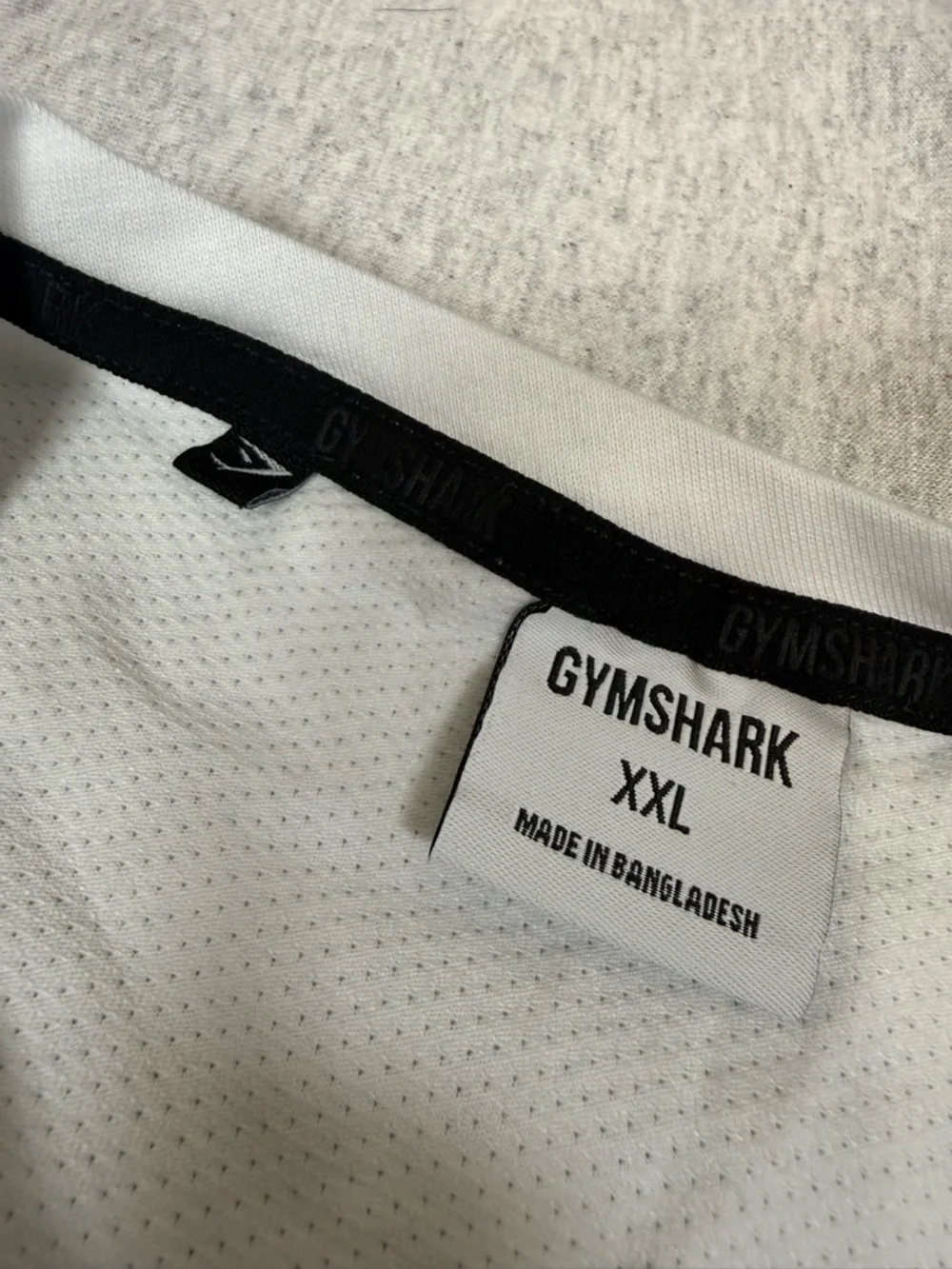 Gymshark Critical Drop Arm Tank –‎ White 🤍💪